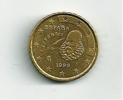 Fk España 10 Cent Euro 1999 Acuñado Antes Salida Oficial2002