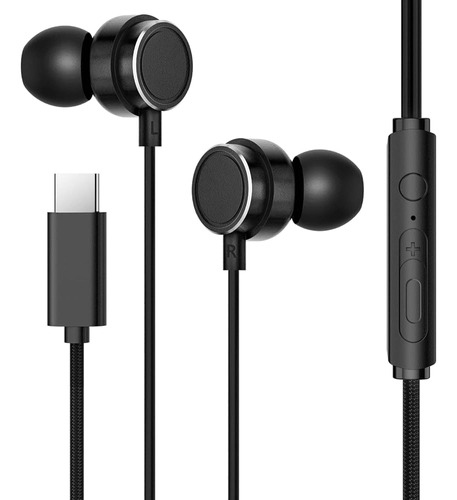 ~? Happyaudio W2 Usb C Auriculares Con Cable Hi-fi Stereo Wi