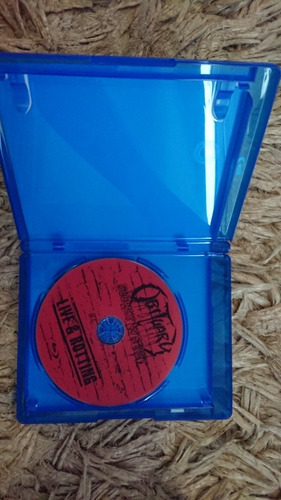 Blu Ray Obituary - Slowly We Rot - Live & Rotting Autorado