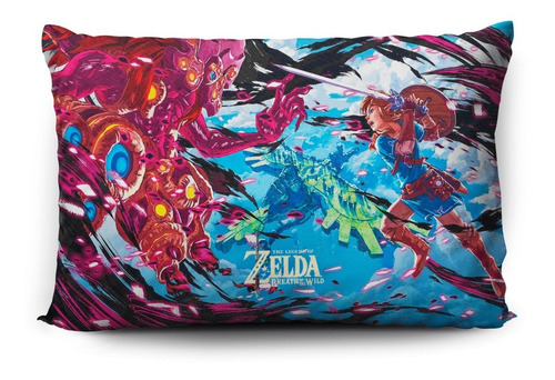 Funda De Almohada The Legend Of Zelda Bow 70x45cm Vudú Love