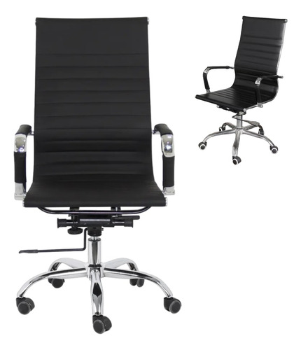 Silla Oficina Ejecutiva Giratoria Ergonómica Moderna 3 Pzs