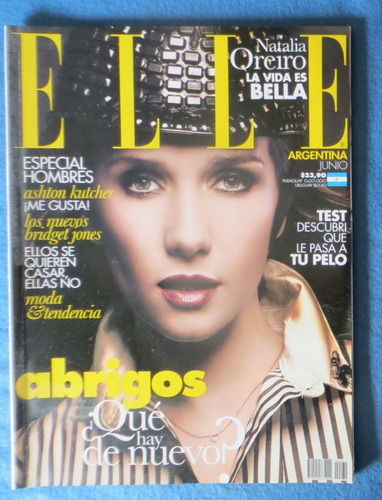 Natalia Oreiro Revista Elle No 230 Junio 2013 Como Nueva Ex