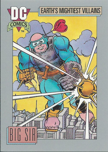 Barajita Big Sir Dc Comics 1991 #80 Mightiest Villains