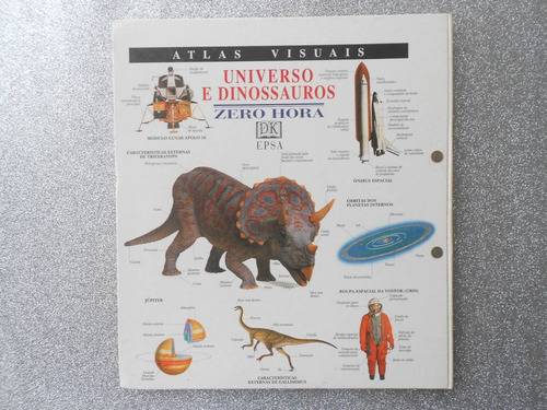 Livro Universo E Dinossauros - Atlas Visual