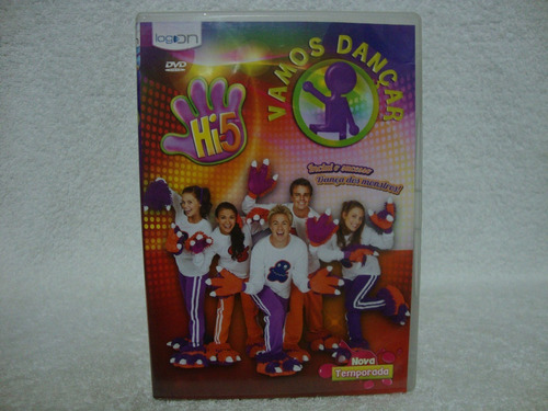 Dvd Original Hi-5- Vamos Dançar