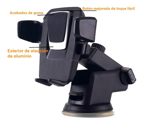 Imagen 3 de 6 de Archy Holder Base Soporte Porta Celular 360º Carro Auto Univ