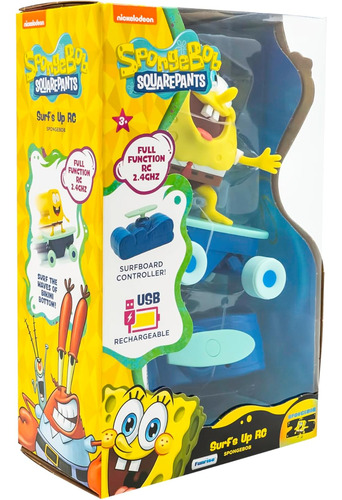 Bob Esponja Pantalones Cuadrados Surf's Up Bob Esponja Rc, A