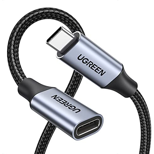 Ugreen Cable De Extensión Usb C (3.3 Pies/3.3 Ft/10 Gbps/100