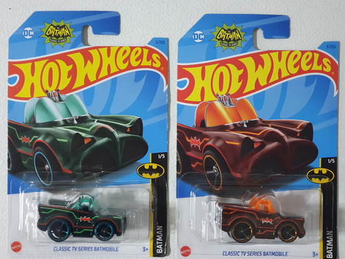 10 Hot Wheels Batman Batimovil 2023 Completa Mas Variantes