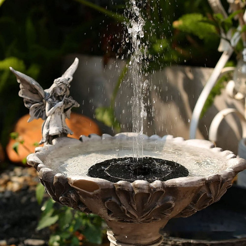 Fuente De Agua Decorativa Solar.