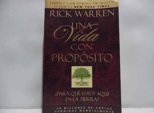 Una Vida Con Propósito / Rick Warren / Vida  