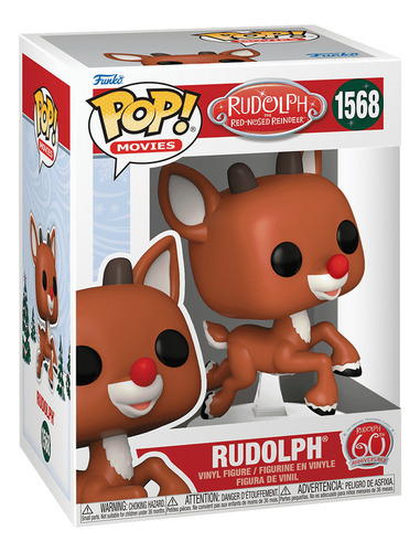 Funko Pop! Rudolph #1568 Rodolfo El Reno De La Navidad