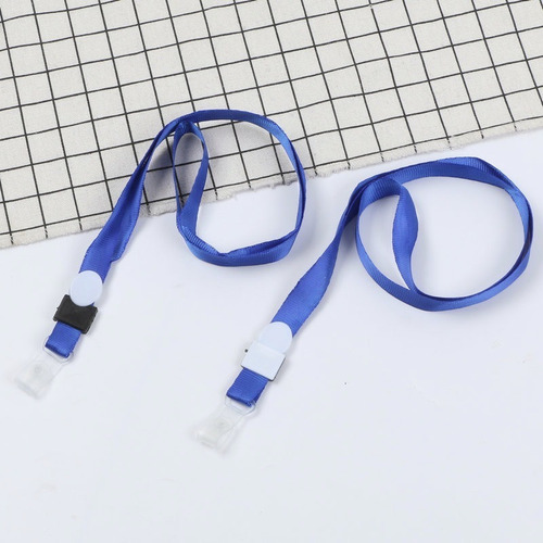 Imagen 5 de 10 de 100 Lanyard Texturados Para Porta Credencial