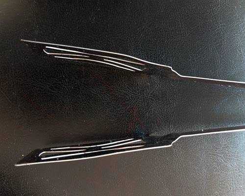 Pinzas Para Hielo 3 Piezas Plateado (Usado)