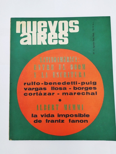 Revista Nuevos Aires 8* Rulfo Benedetti Puig Borges Cortazar