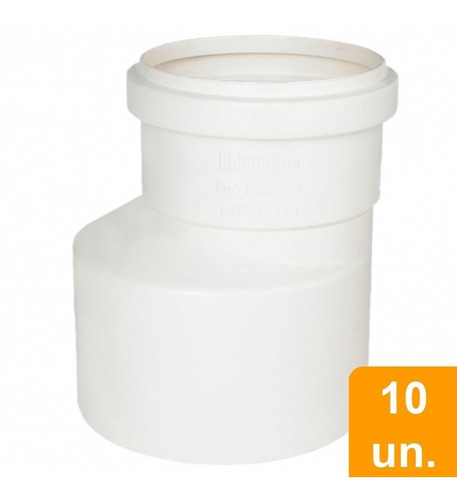 Reducao Excêntrica Plastilit Para Esgoto 75 X 50mm Embalagem