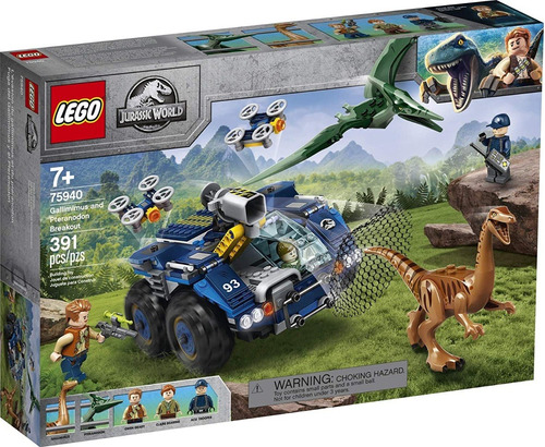 Lego Jurassic World 75940 Fuga De Gallimimus Y El Pteranodon