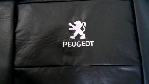 Fundas De Cuero Ecologico Con Logo Peugeot Auto Camioneta