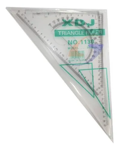 Escuadras 30cm. Set X2 45º Y 60