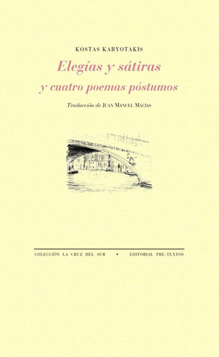 Libro Elegã­as Y Sã¡tiras Y Cuatro Poemas Pã³stumos - Kar...