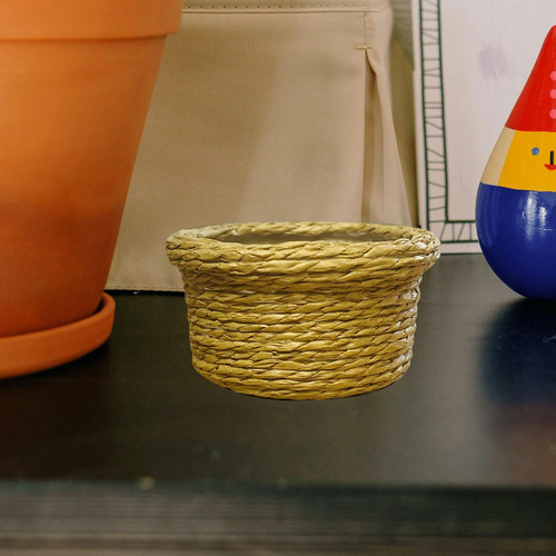 2 Cesta De Lavandería Para Casa De Muñecas, Minicesta De