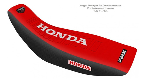 Funda Honda 250 Xr Tornado Fmx Series Asiento Rojo/negro/bla