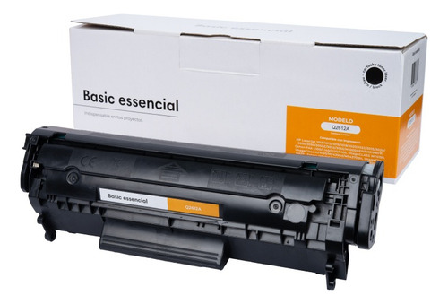 Toner Alternativo Con Chip Para Hp 1010 1012 1015 1018 1020 Tinta Negro