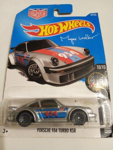 Hot Wheels | 2015 | Porsche 934 Turbo Rsr Plata 