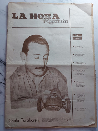 Antigua Revista La Hora Automobilismo Y Otros 1963. Ian1018