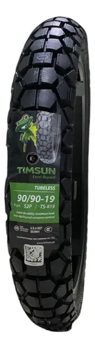 Llanta 90/90-19 Ts819 Tl Timsun Ttr200 Xr150 Mrx150 Xtz150