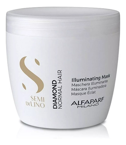 Mascara Iluminadora Diamond Semi Di Lino Alfaparf X 500ml