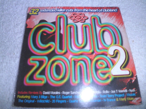 Cd Doble Remixes 90's Importado Club Zone 2 - Varios (1995)