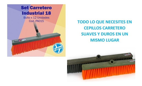Cepillo Carretero 18 Industrial 47cmt