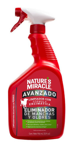 Nature's Miracle Eliminador Manchas Y Olores Avanzado Perros