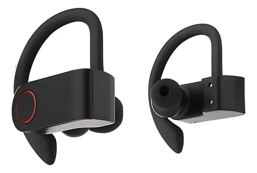 Auriculares Deportivos Inalambricos Bluetooth Rapida Recarga Color Negro