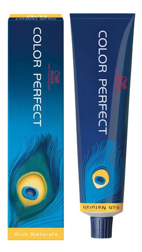 Tinta Wella Color Perfect 60 Ml Nº7.1