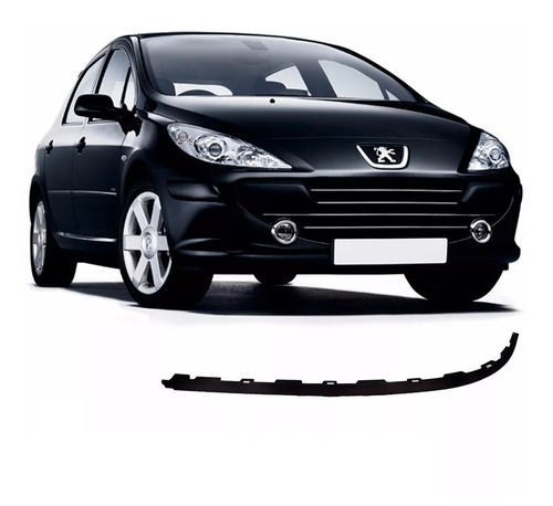 Saia Spoiler Parachoque Dianteiro Peugeot 307 07 12 L.d