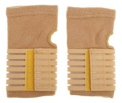 2 Guantes De Vendaje De Palma Con Protector De Muñeca De