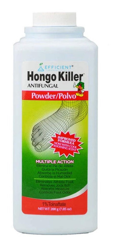 Polvo Para Pies 7.05 Onzas Hongo Killer Antifúngico