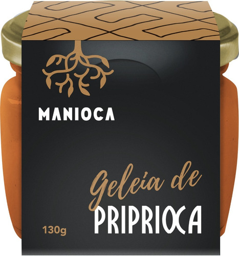 Geleia De Priprioca 130g Manioca - 100% Natural.