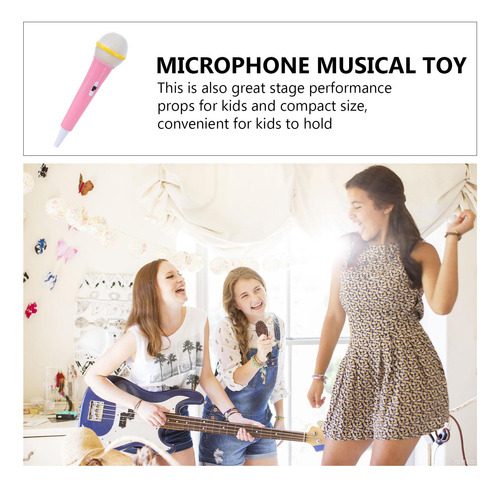 Micrófonos De Plástico Para Niños, Modelos De 1 Pieza, Micró
