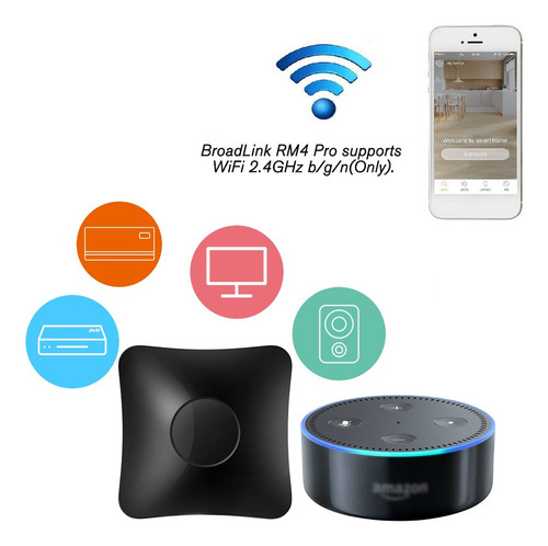 Automatización Doméstica Inteligente Broadlink Rm4 Pro Wifi