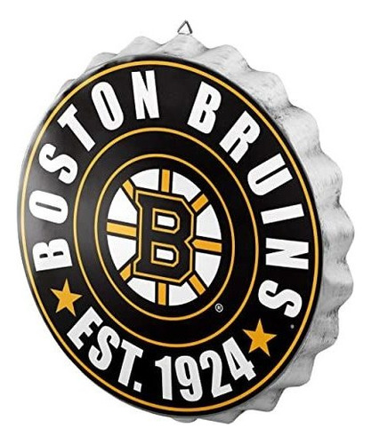 Boston Bruins Nhl Botella Pared De La Tapa Se