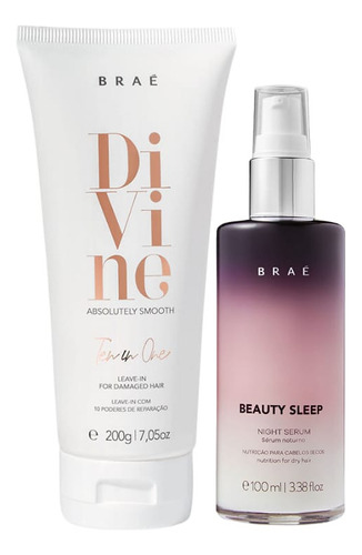 Braé Divine Leave-in Ten In One 200g + Beauty Sleep 100ml