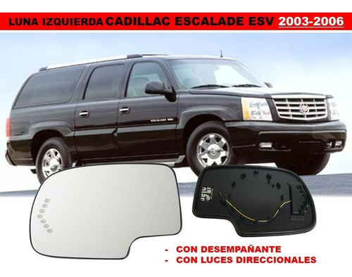 Luna Izquierda C/desem C/direc Escalade Esv 2003-2006