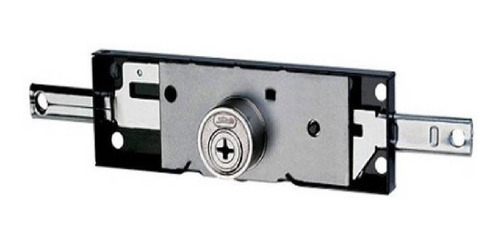 Fechadura Porta Enrolar Tetra Chave Externa 1201 Preto Stam