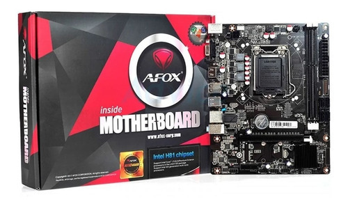 Placa Mãe Afox Ih81-ma5 H81 Intel Lga 1150 Ddr3 Matx (asu,gi