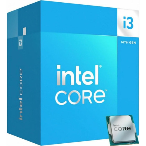 Processador Intel i3-14100F Lga1700 de 4,7 GHz 1700 Bx8071514100F