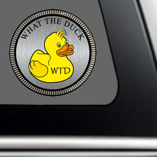 ¿qué Es La Pegatina De Parachoques De Cuatro Ruedas De Pato?