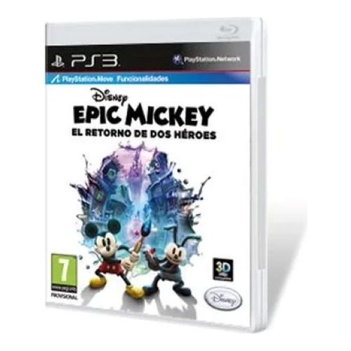 Disney: Epic Mickey 2 - Standard Ps3 Físico (Reacondicionado)